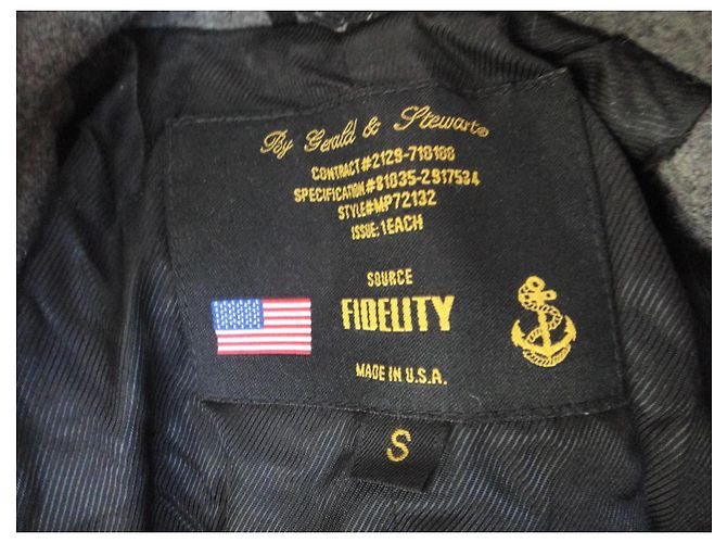 Autre Marque Fidelity Woll-Peacoat Grau - Ansicht 2
