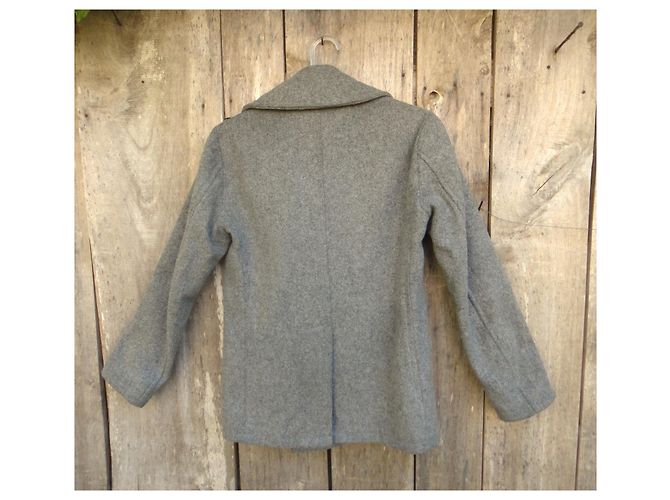 Autre Marque Fidelity Woll-Peacoat Grau - Ansicht 4