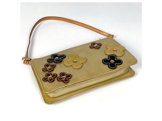 Borsa Louis Vuitton Flower Lexington Beige - vista 2