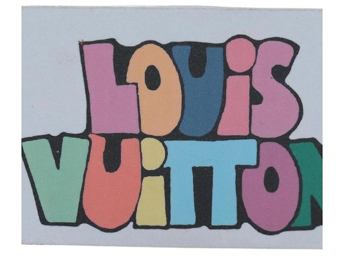 LOUIS VUITTON Monogram Comics Skateboard Maple Wood GI0884 LV Auth ar14157SAM Blanc Bleu Multicolore - vue 5