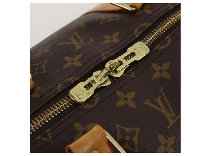 LOUIS VUITTON Monogram Keepall 55 Boston Bag M41424 LV Auth 196394 Monogramm - Ansicht 10