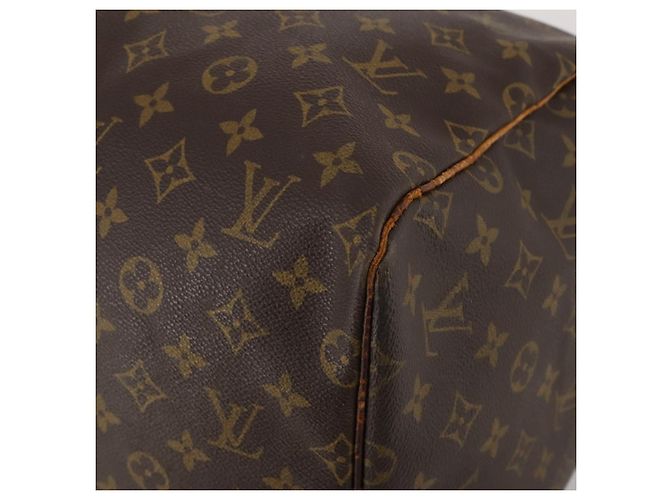 LOUIS VUITTON Monogram Keepall 55 Boston Bag M41424 LV Auth 196394 Monogramm - Ansicht 14