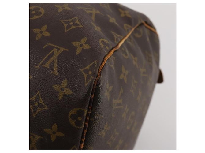 LOUIS VUITTON Monogram Keepall 55 Boston Bag M41424 LV Auth 196394 Monogramm - Ansicht 16