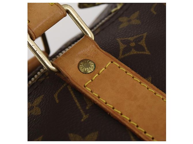 LOUIS VUITTON Monogram Keepall 55 Boston Bag M41424 LV Auth 196394 Monogramm - Ansicht 18