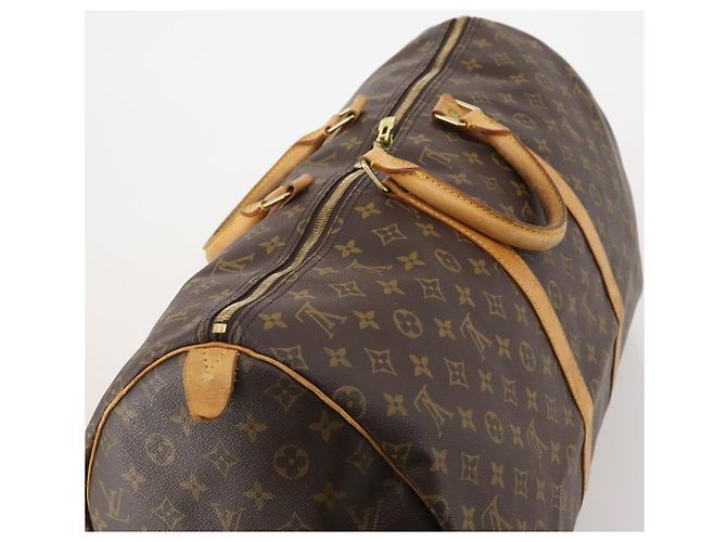 LOUIS VUITTON Monogram Keepall 55 Boston Bag M41424 LV Auth 196394 Monogramm - Ansicht 6