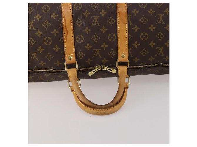 LOUIS VUITTON Monogram Keepall 55 Boston Bag M41424 LV Auth 196394 Monogramm - Ansicht 7