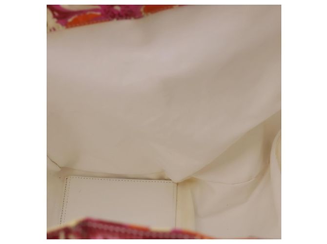 Borsa Tote CHANEL High Summer Line PVC Canvas Red CC Auth BA15144 Rosso - vista 21