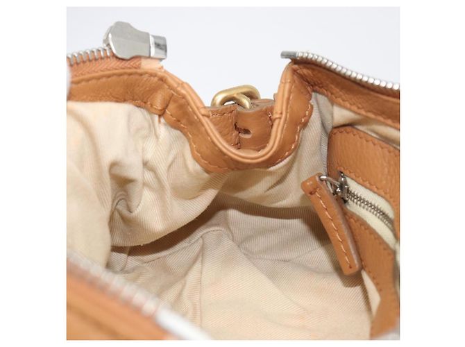 Chloé Borsa Chloe Mini Paddington in pelle marrone argento oro Auth yk20764V D'oro - vista 21