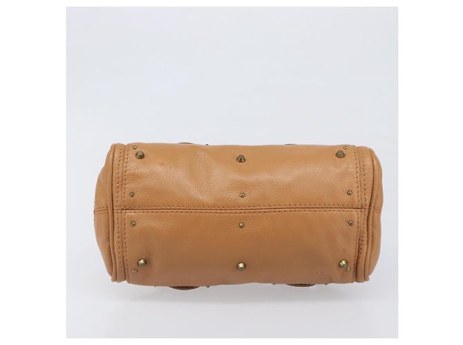 Chloé Borsa Chloe Mini Paddington in pelle marrone argento oro Auth yk20764V D'oro - vista 5