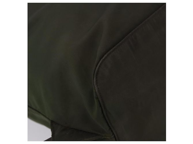 Zaino PRADA Nylon Green Silver Auth ep15691 Argento Verde - vista 18