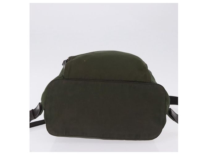 Zaino PRADA Nylon Green Silver Auth ep15691 Argento Verde - vista 5