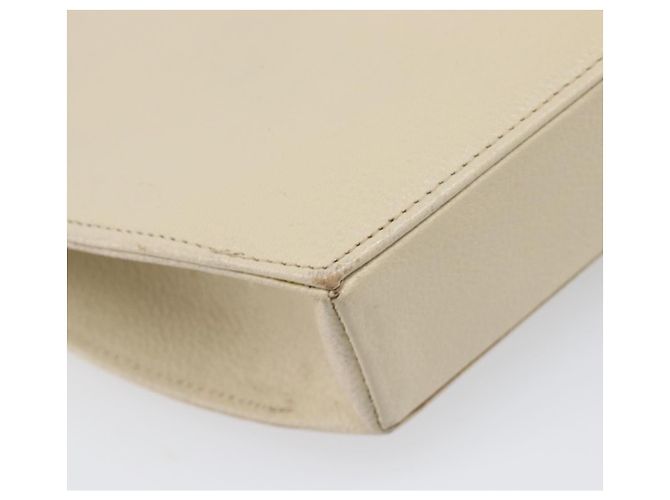 Borsa a tracolla SAINT LAURENT in pelle Ivory Gold Auth 199619 D'oro Crudo - vista 10