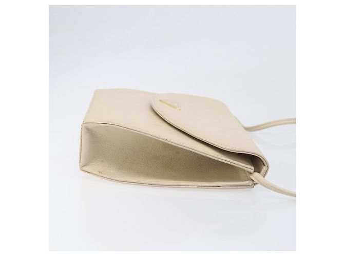 Borsa a tracolla SAINT LAURENT in pelle Ivory Gold Auth 199619 D'oro Crudo - vista 3
