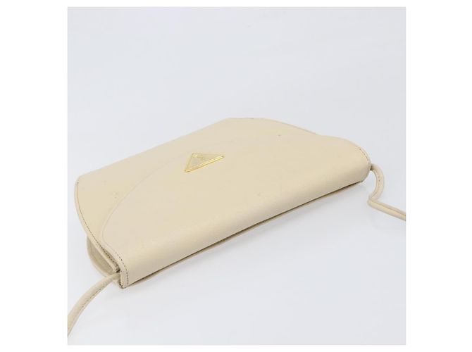 Borsa a tracolla SAINT LAURENT in pelle Ivory Gold Auth 199619 D'oro Crudo - vista 6