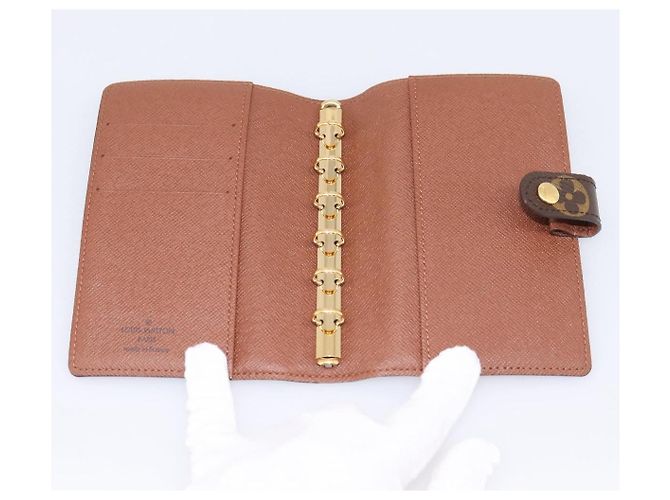 LOUIS VUITTON Monogram Agenda PM Day Planner Cover R20005 LV Auth am12492V Monograma - vista 8