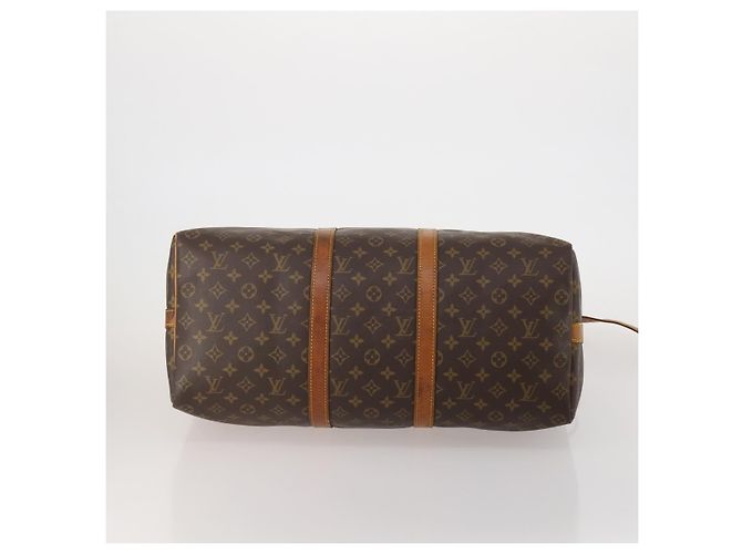 LOUIS VUITTON Monogram Keepall Bandouliere 50 Borsa Boston M41416 LV Auth BA14658 Monogramma - vista 5
