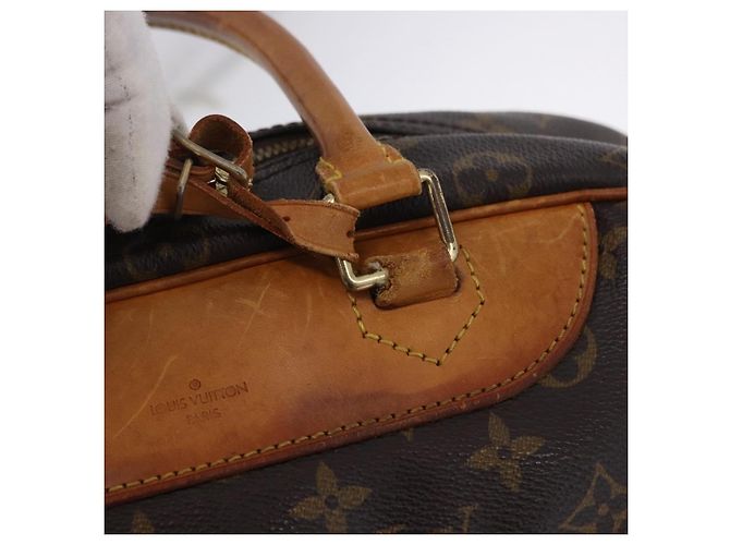 Borsa a mano LOUIS VUITTON Monogram Deauville M47270 LV Auth ka5881 Monogramma - vista 10