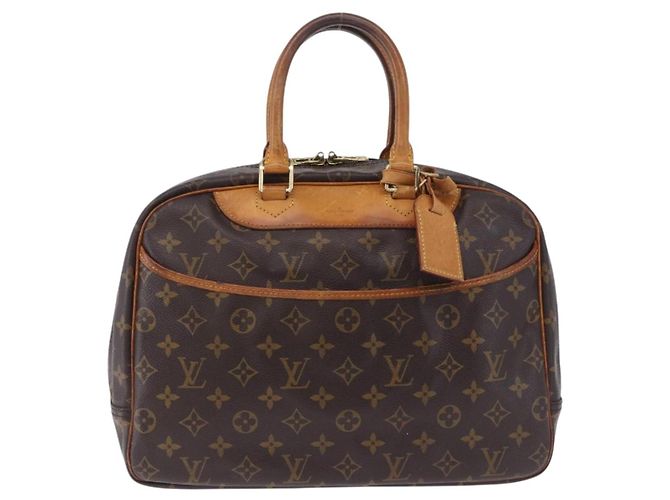 Borsa a mano LOUIS VUITTON Monogram Deauville M47270 LV Auth ka5881 Monogramma - vista 13