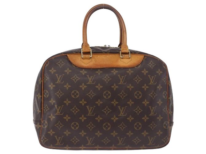 Borsa a mano LOUIS VUITTON Monogram Deauville M47270 LV Auth ka5881 Monogramma - vista 2