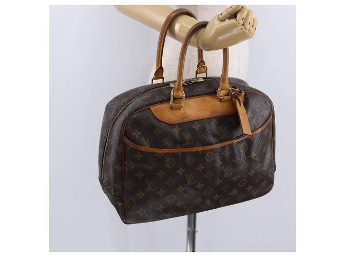 Borsa a mano LOUIS VUITTON Monogram Deauville M47270 LV Auth ka5881 Monogramma - vista 27