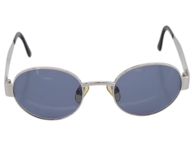 Gafas de sol CHANEL Metal Silver Black CC Auth BA15289V Negro Plata - vista 13