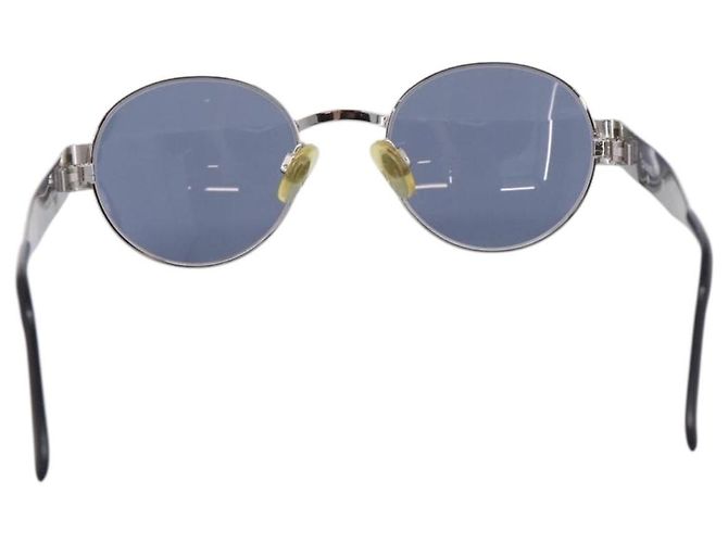 Gafas de sol CHANEL Metal Silver Black CC Auth BA15289V Negro Plata - vista 2