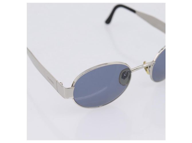 Gafas de sol CHANEL Metal Silver Black CC Auth BA15289V Negro Plata - vista 7