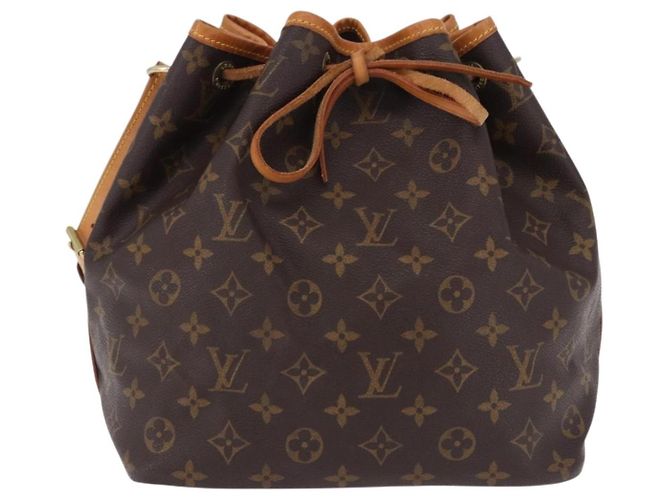 LOUIS VUITTON Borsa a tracolla Monogram Petit Noe M42226 LV Auth 194171SAV Monogramma - vista 13