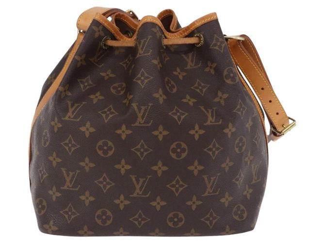 LOUIS VUITTON Borsa a tracolla Monogram Petit Noe M42226 LV Auth 194171SAV Monogramma - vista 2