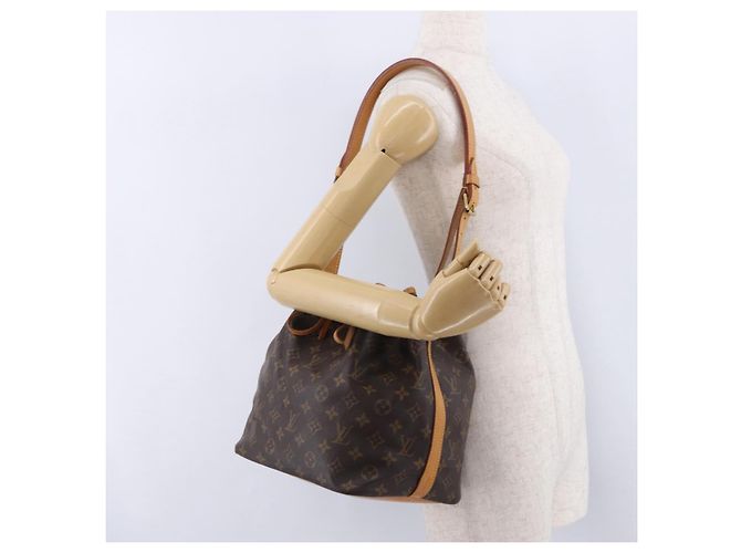 LOUIS VUITTON Borsa a tracolla Monogram Petit Noe M42226 LV Auth 194171SAV Monogramma - vista 22