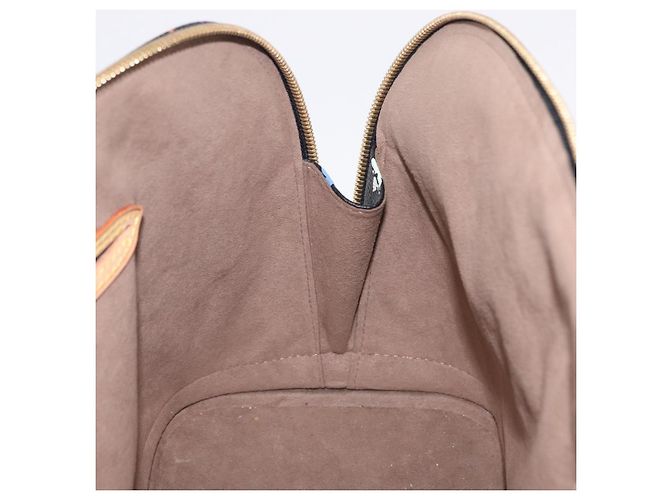 Borsa a mano LOUIS VUITTON Monogram Multicolor Alma Nera M92646 LV Auth BA15314V Nero - vista 19