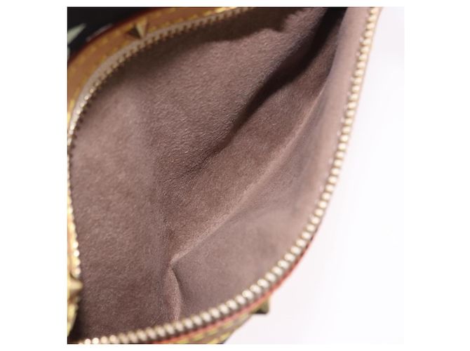 Borsa a mano LOUIS VUITTON Monogram Multicolor Alma Nera M92646 LV Auth BA15314V Nero - vista 22