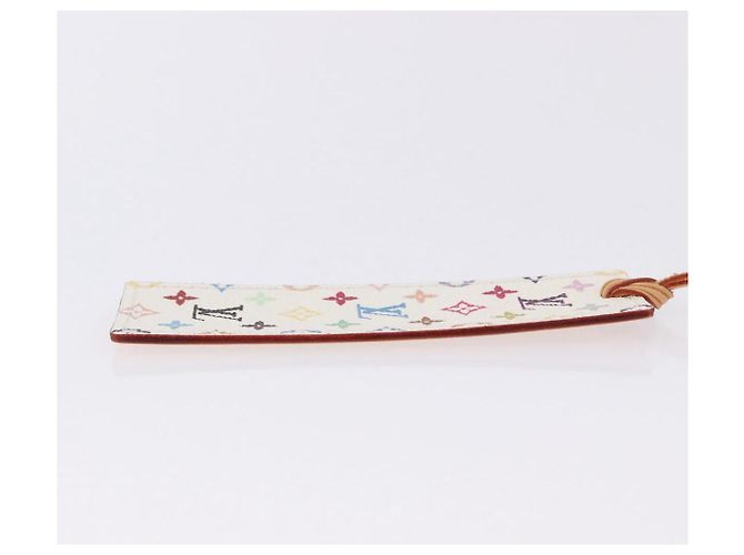 LOUIS VUITTON Monogram Multicolor Mark Page Kadu Bookmark M99196 LV Auth 198559V White - view 4