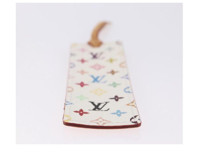 LOUIS VUITTON Monogram Multicolor Mark Page Kadu Bookmark M99196 LV Auth 198559V White - view 7