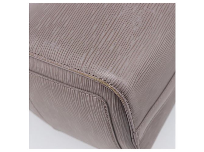 Sac à main LOUIS VUITTON Epi Speedy 25 Gray Lilac M4301B LV Auth 199172A Marron Violet - vue 10