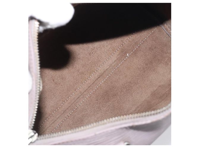 Sac à main LOUIS VUITTON Epi Speedy 25 Gray Lilac M4301B LV Auth 199172A Marron Violet - vue 11