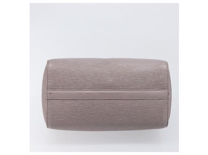 Sac à main LOUIS VUITTON Epi Speedy 25 Gray Lilac M4301B LV Auth 199172A Marron Violet - vue 6