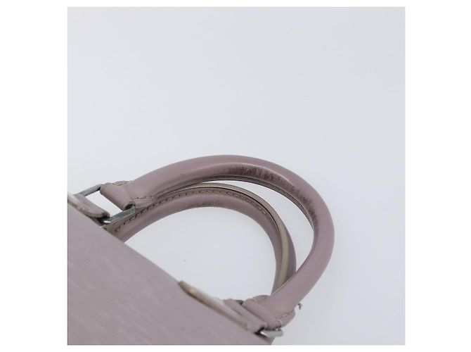Sac à main LOUIS VUITTON Epi Speedy 25 Gray Lilac M4301B LV Auth 199172A Marron Violet - vue 9