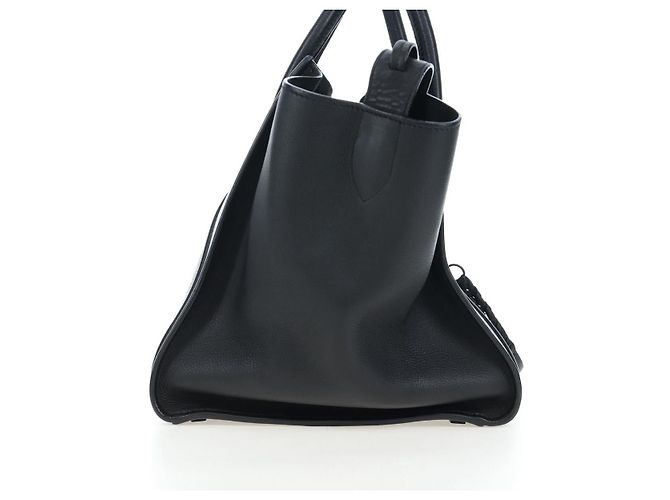 Céline Borsa a mano CELINE Luggage Phantom in pelle nera autentica am12412M Nero - vista 4