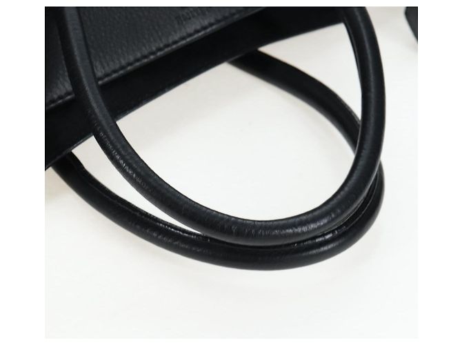 Céline Borsa a mano CELINE Luggage Phantom in pelle nera autentica am12412M Nero - vista 7