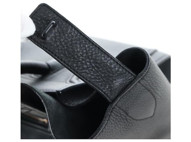 Céline Borsa a mano CELINE Luggage Phantom in pelle nera autentica am12412M Nero - vista 9