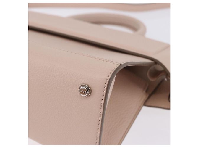 Borsa a mano GIVENCHY Horizon in pelle 2way Rosa Argento Auth BA14820M - vista 17