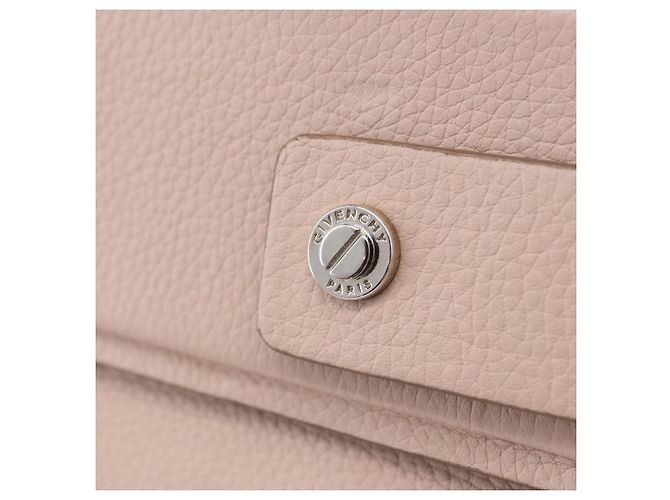 Borsa a mano GIVENCHY Horizon in pelle 2way Rosa Argento Auth BA14820M - vista 20