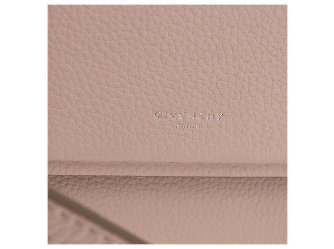 Borsa a mano GIVENCHY Horizon in pelle 2way Rosa Argento Auth BA14820M - vista 21