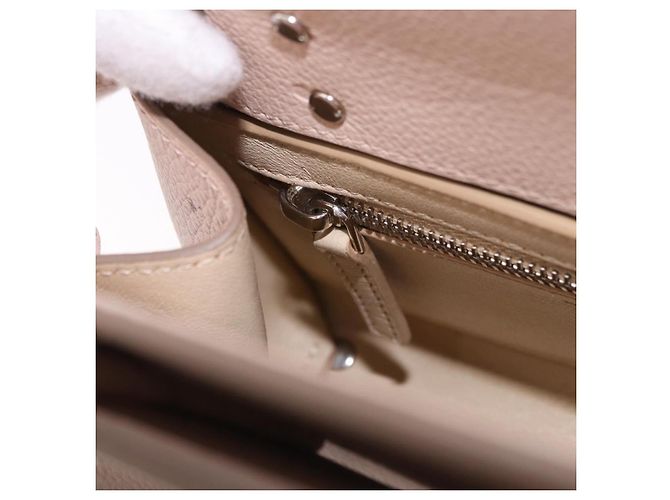 Borsa a mano GIVENCHY Horizon in pelle 2way Rosa Argento Auth BA14820M - vista 25