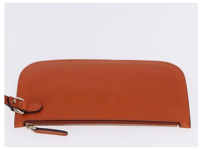 Borsa Tote GUCCI GG Canvas Orange Gold 269878 Auth ki6812V D'oro Arancione - vista 20