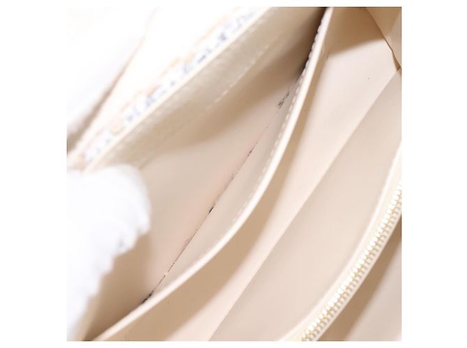 Borsa a mano LOUIS VUITTON Capucine in tweed Ivory LV Auth 198671SAM Crudo - vista 25