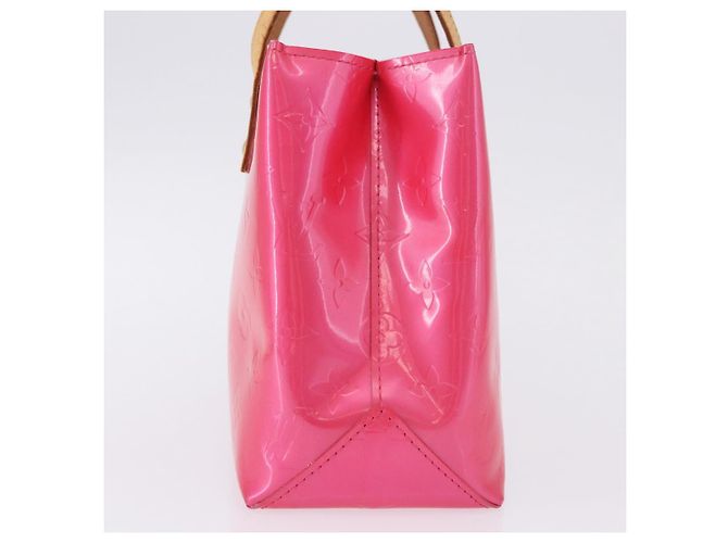 Borsa a mano LOUIS VUITTON Monogram Vernis Reade PM Fuchsia Pink M91221 Auth 198531 Rosa Fuschia - vista 4
