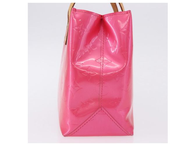 Borsa a mano LOUIS VUITTON Monogram Vernis Reade PM Fuchsia Pink M91221 Auth 198531 Rosa Fuschia - vista 5