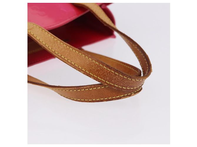 Borsa a mano LOUIS VUITTON Monogram Vernis Reade PM Fuchsia Pink M91221 Auth 198531 Rosa Fuschia - vista 9